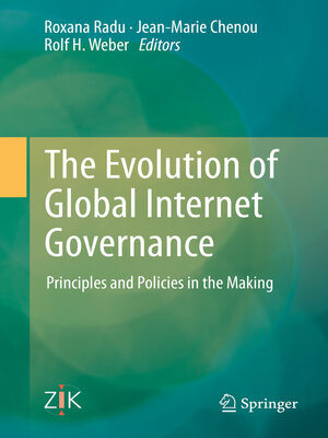 cover image of The Evolution of Global Internet Governance